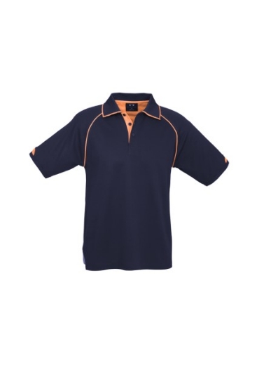Picture of Biz Collection Mens Fusion Polo Shirt Bizcool Cotton Back polyester